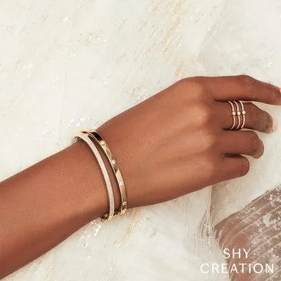 0.38ctw Diamond Bangle