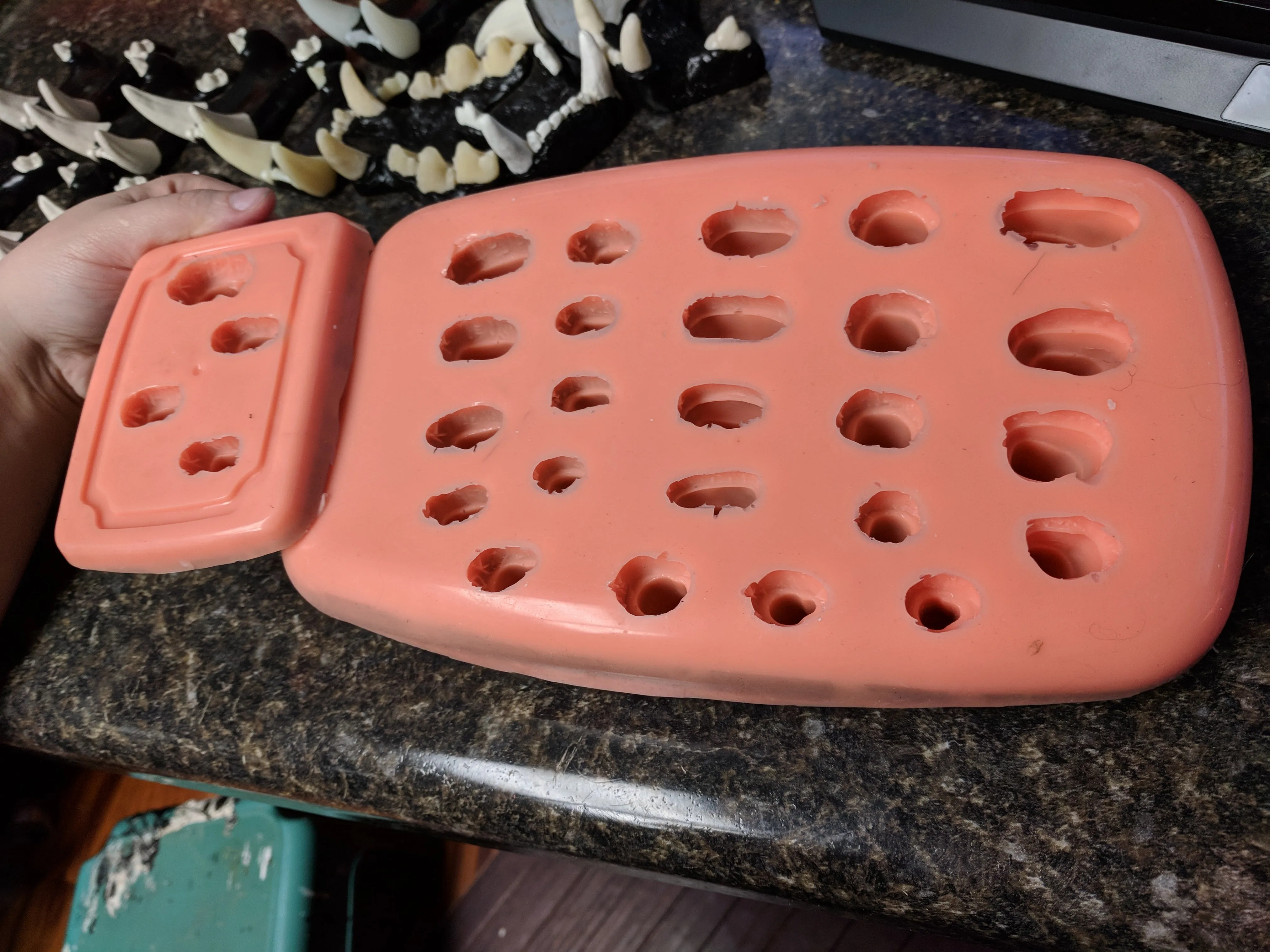 10 Canine Resin Claws