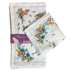 10 Women's Handkerchiefs