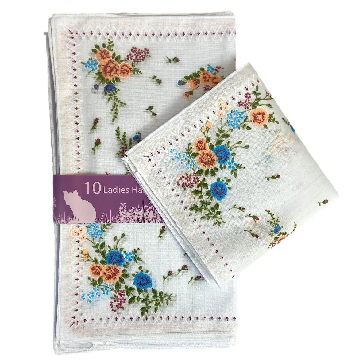 10 Women's Handkerchiefs
