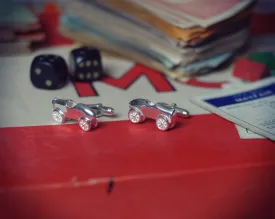 1930's racing car cufflinks