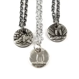 1965-1998 Washington Quarter Punch Out Charm Necklace