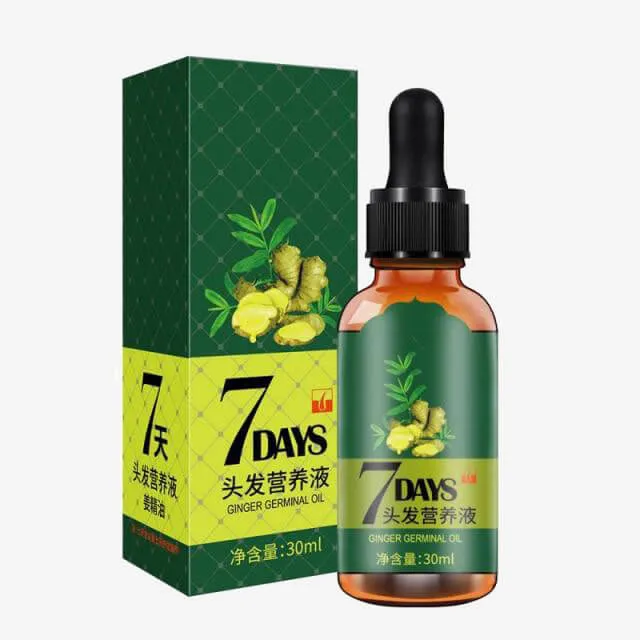 7 Days Serum Treat Hair Loss Provide Nutrition Dry Damaged Hairs Thick Enhancement