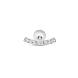 8 Stones Long Arch Piercing Earring
