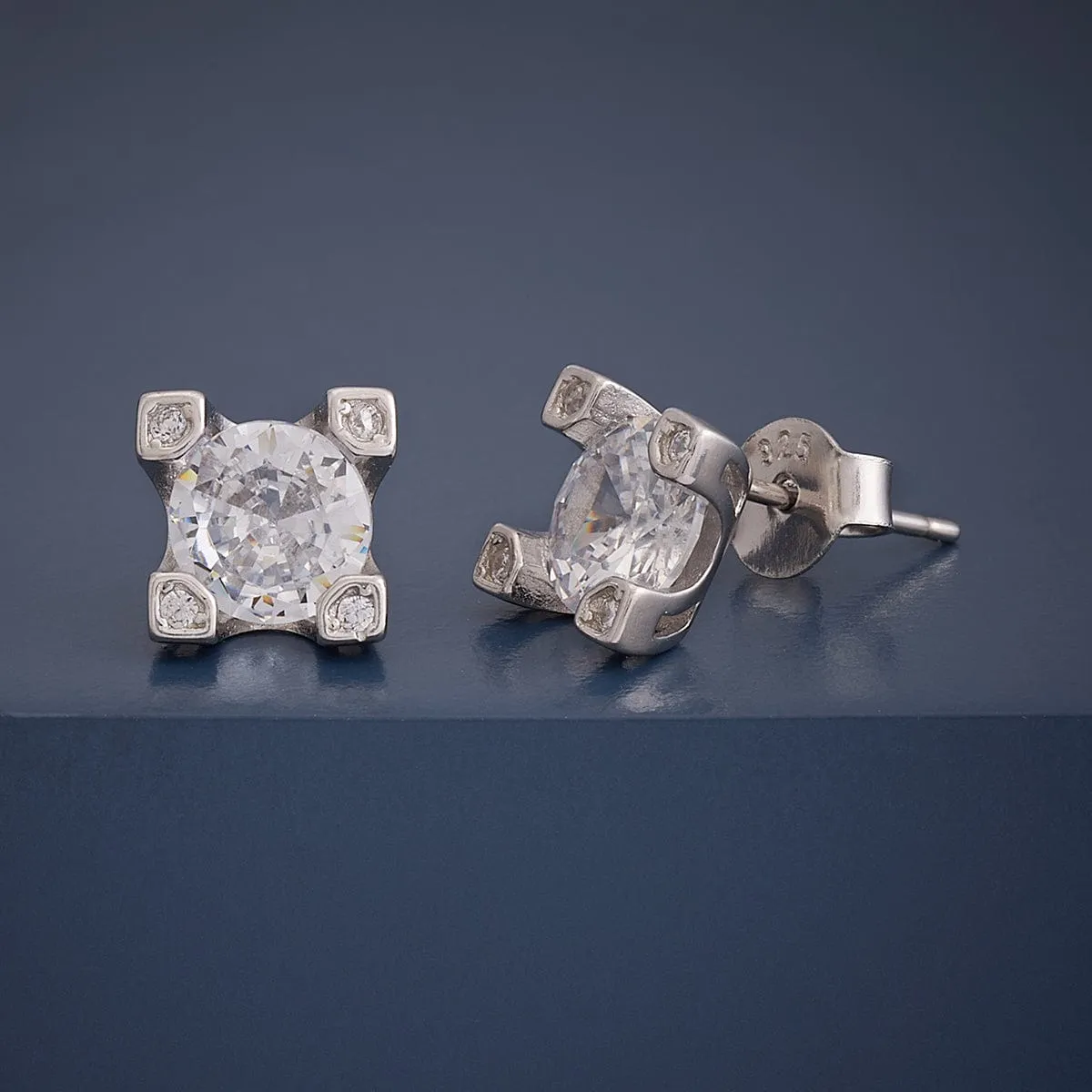 92.5 Silver Earring 164304
