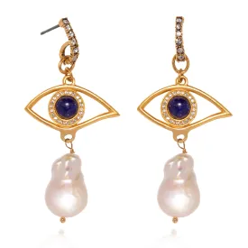 Aaliyah Evil Eye Earrings