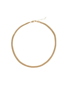 Adelina Flat Choker Necklace