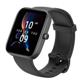 Amazfit Bip 3 Pro Smart Watch for Men, GPS, 14-Day Battery Life, Activity Fitness Tracker with 60  Sports Modes, Water Resistant, Sleep & Heart Rate Monitor, for Android Phone & iPhone, Black