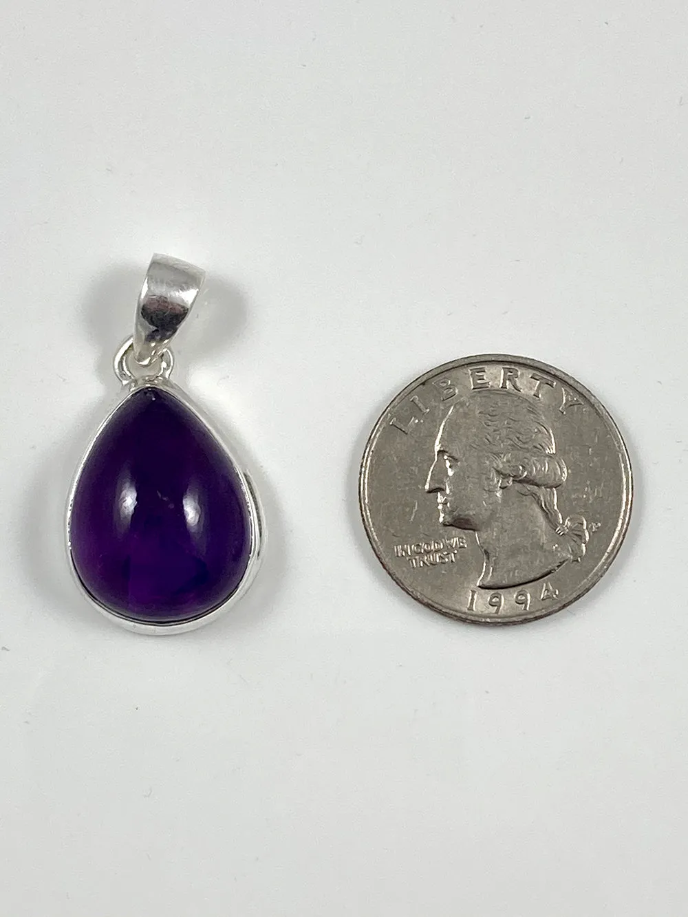 Amethyst Cabachon Pendant