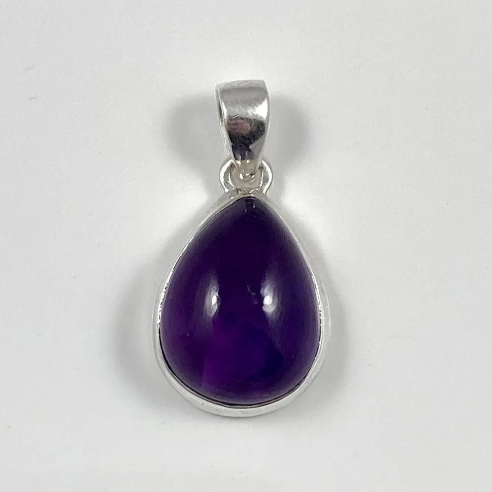Amethyst Cabachon Pendant
