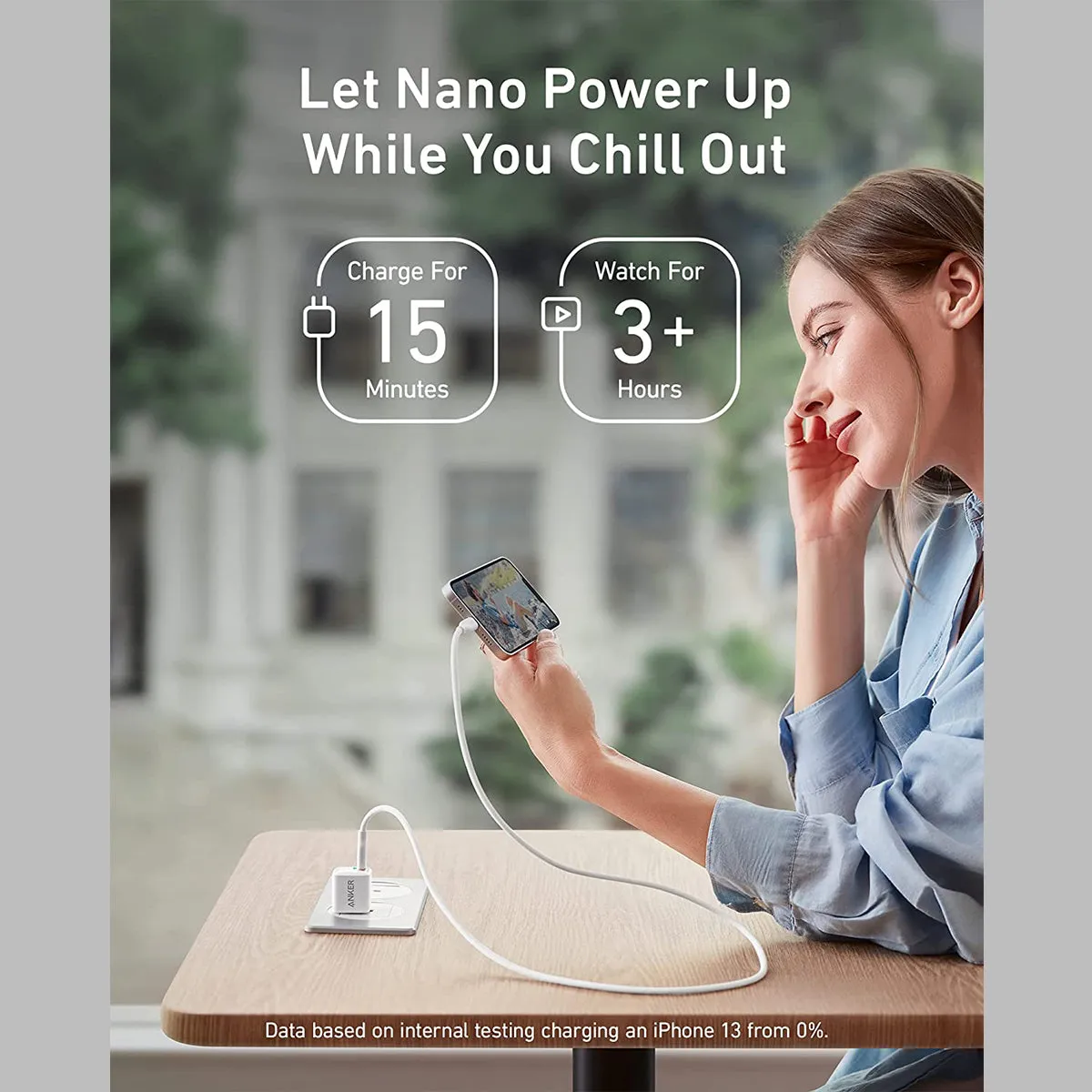 Anker PowerPort III Nano 20W (2Pin) White