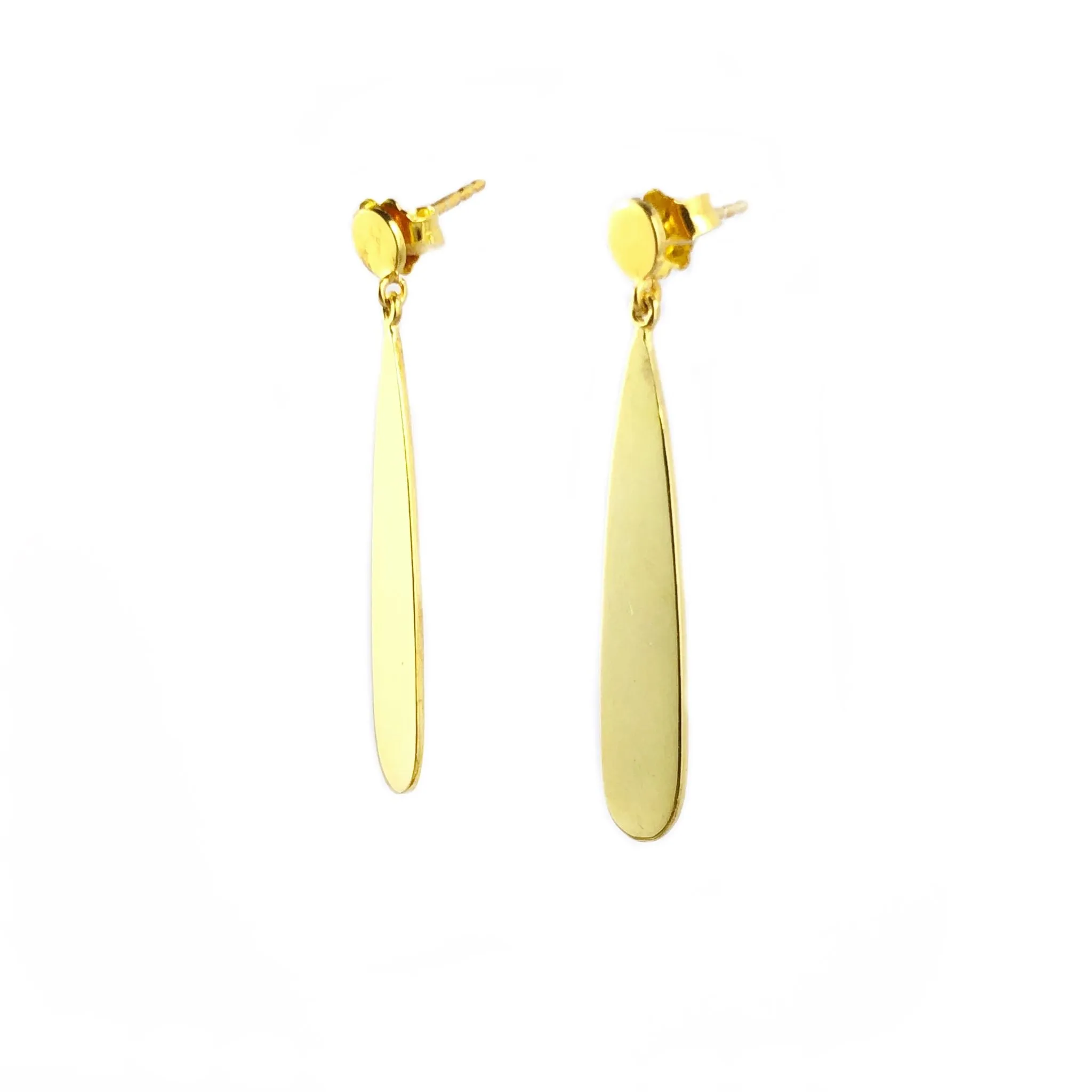Anto Earrings Gold - Joanna Cave