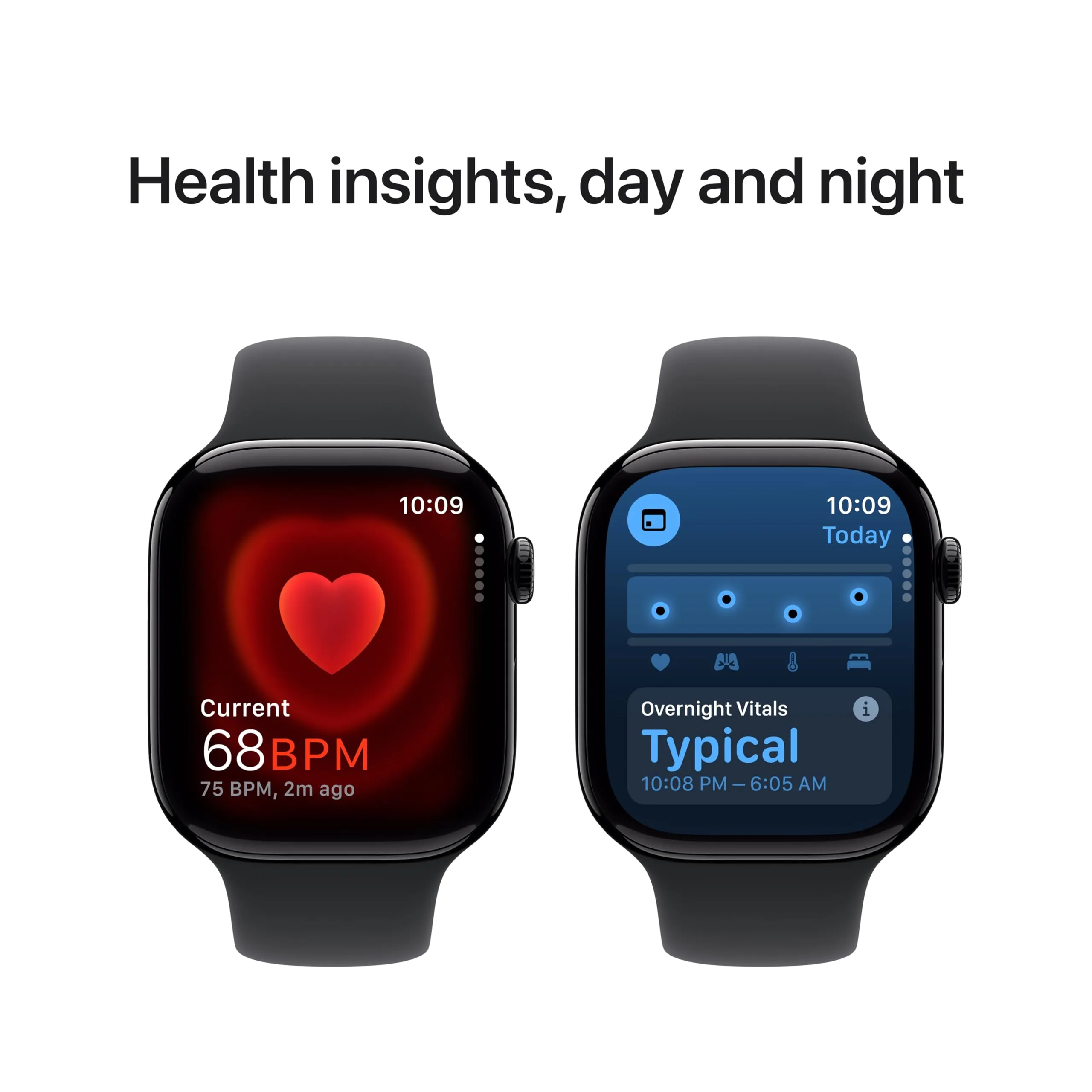Apple Watch Series 10 [GPS   Cellular 46mm case] Smartwatch with Jet Black Aluminium Case with Black Sport Band - M/L. Fitness Tracker, ECG App, Always-On Retina Display, Water Resistant
