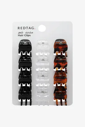 Assorted Hair Claw Set (12 Piece)