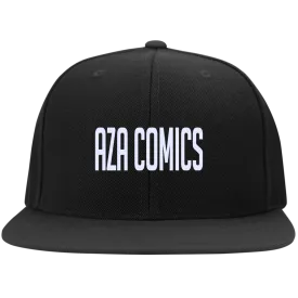 Aza Comics Black Snapback Hat