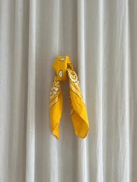 Bandana Scarf - Bright Yellow