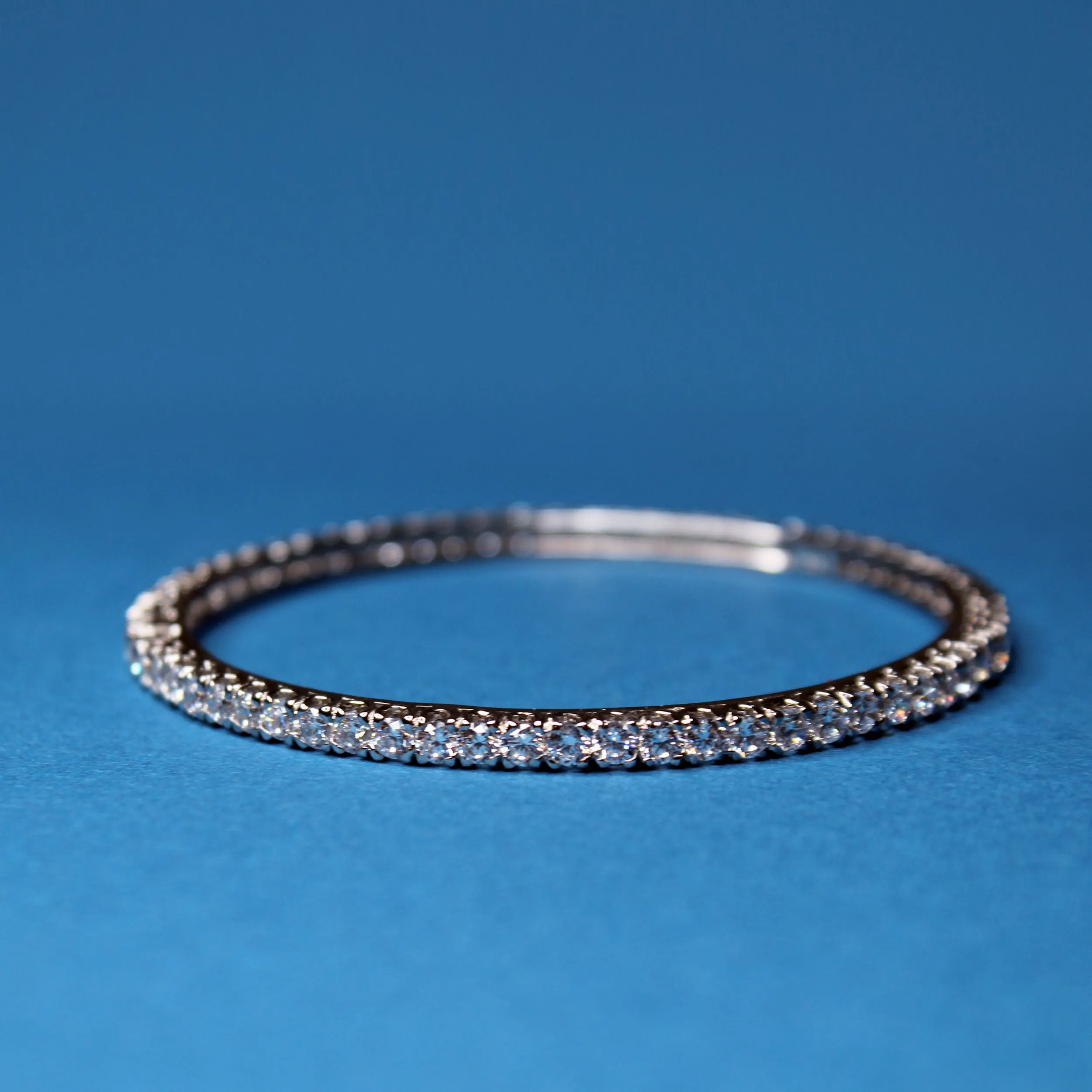 Bangle in Cubic Zircons