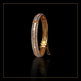 Bangle in Cubic Zircons