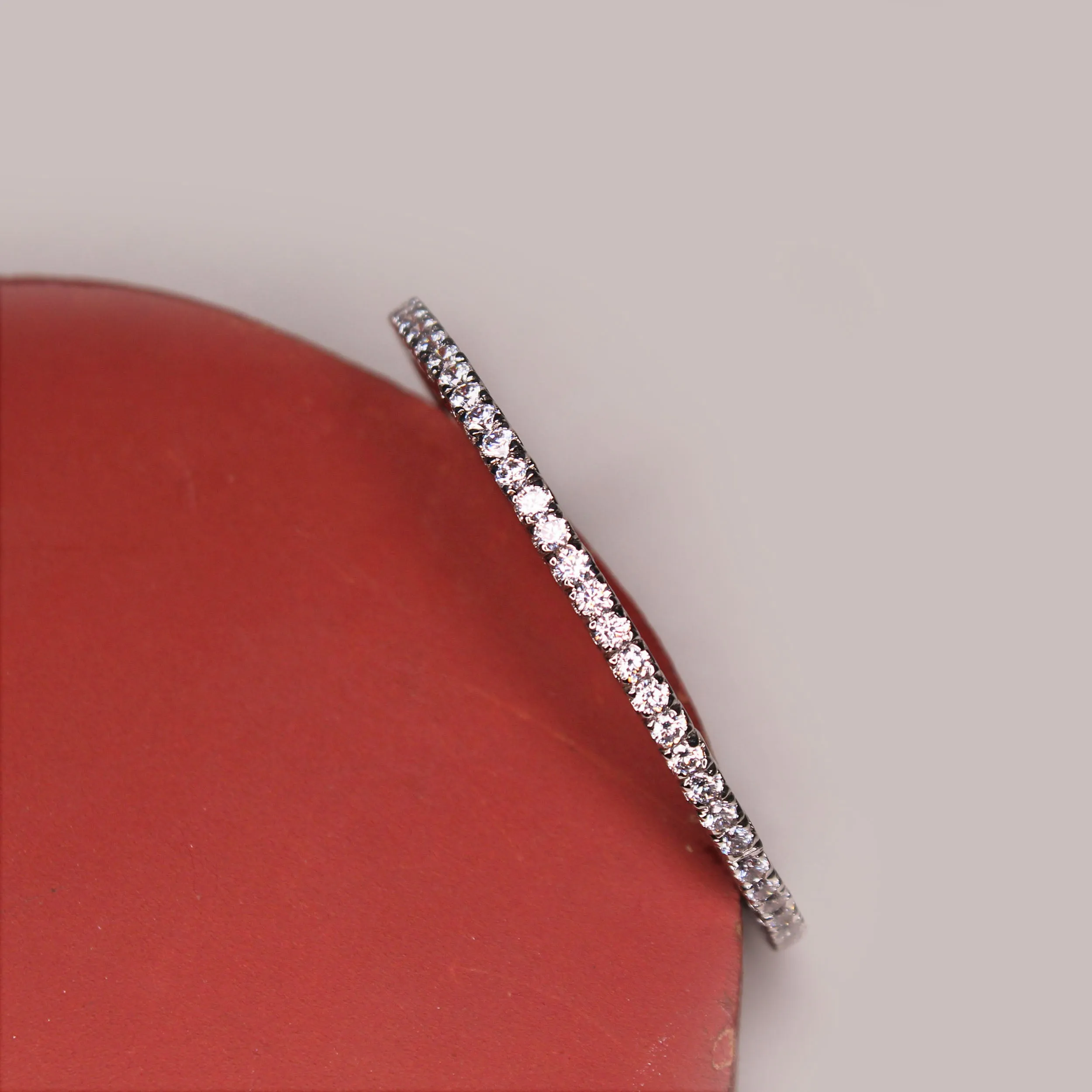 Bangle in Cubic Zircons