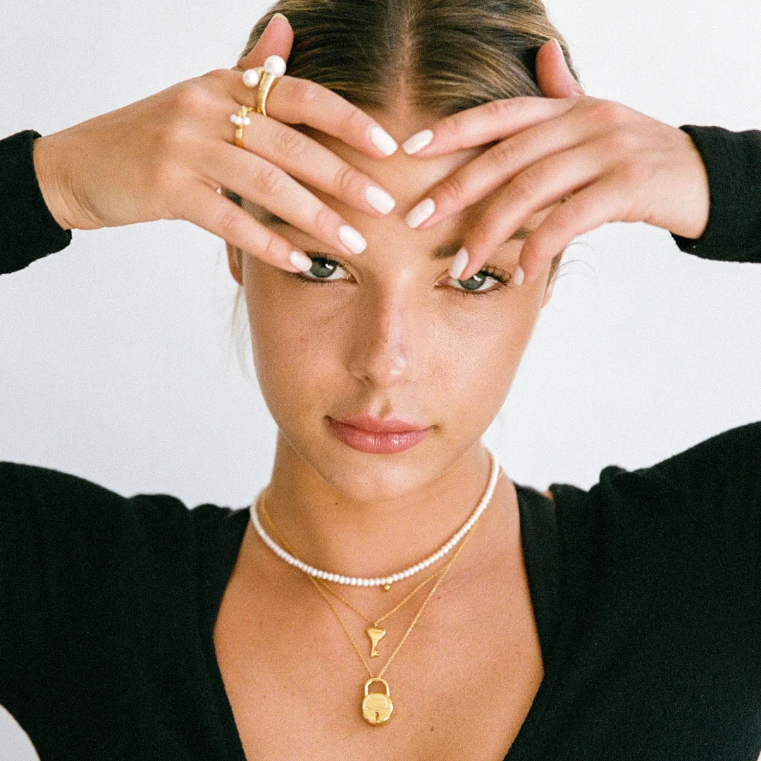 Bebe Key Necklace