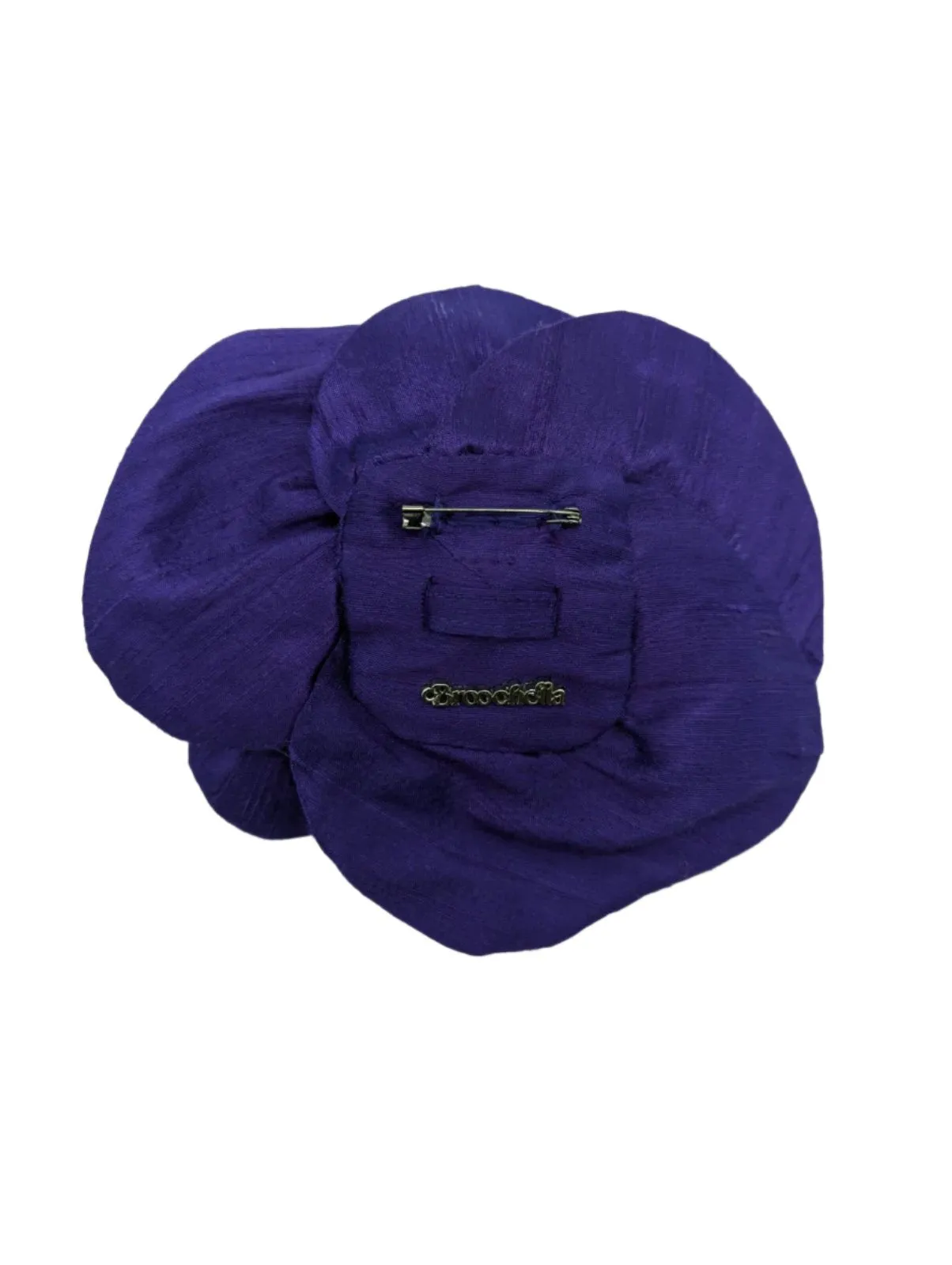Bellucci Silk-Flower Brooch  - small