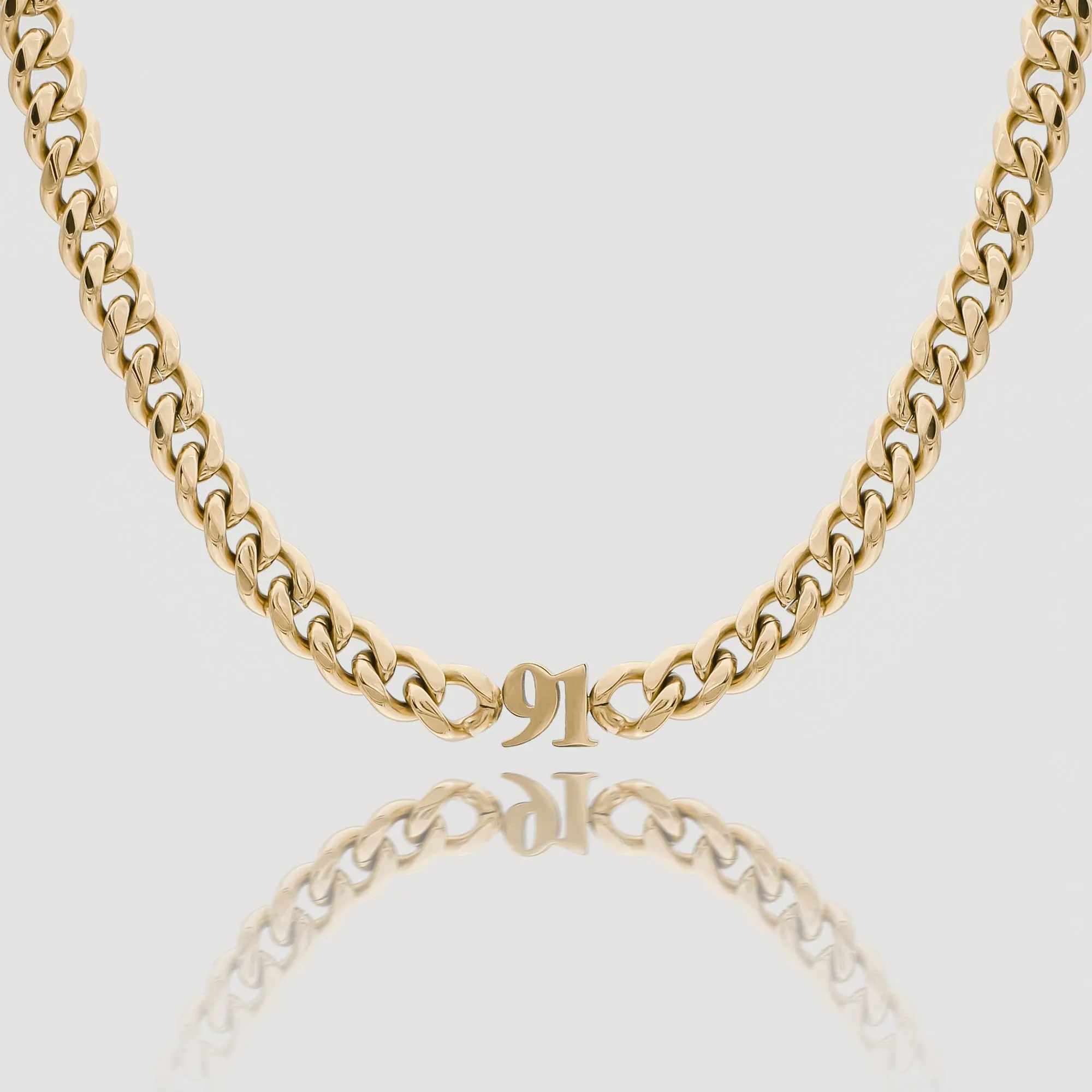 Birth Year Choker Necklace