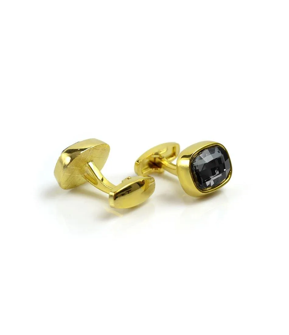 Black & Gold Cufflinks