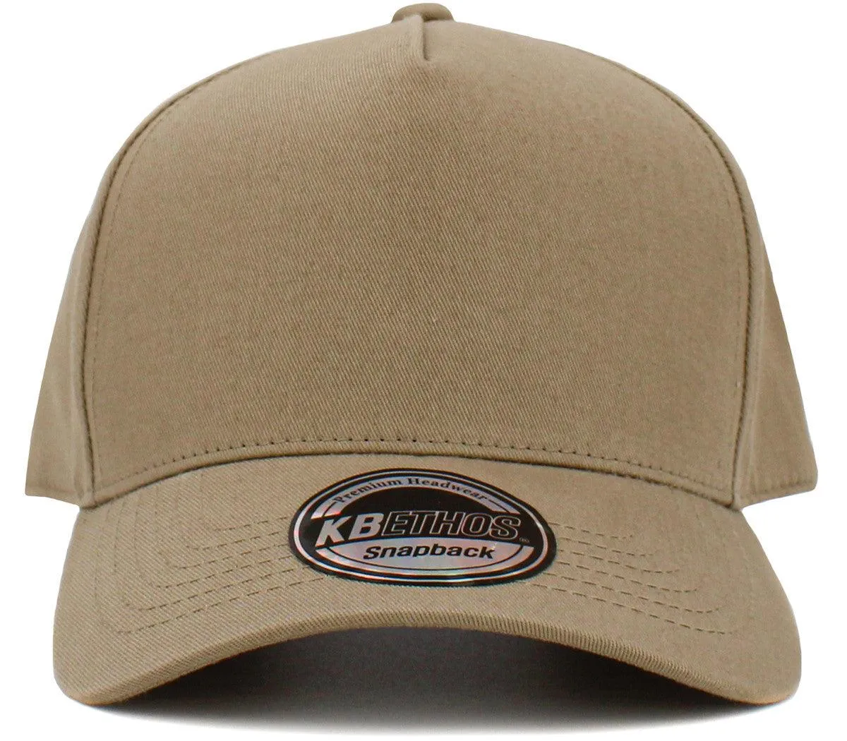 Blank 5-Panel Baseball Snapback