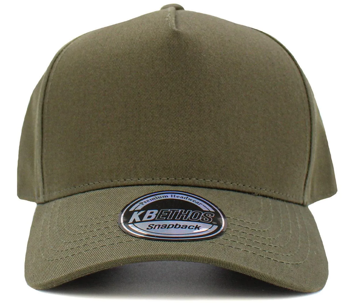 Blank 5-Panel Baseball Snapback