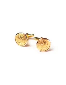 BLAZER BUTTON CUFFLINKS - COLUMBIA