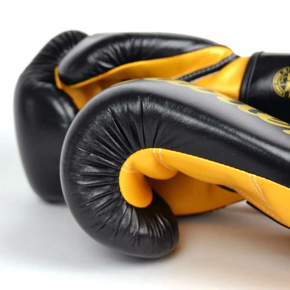 Boksehandsker - Fairtex - 'BGV 18' - Sort-Guld