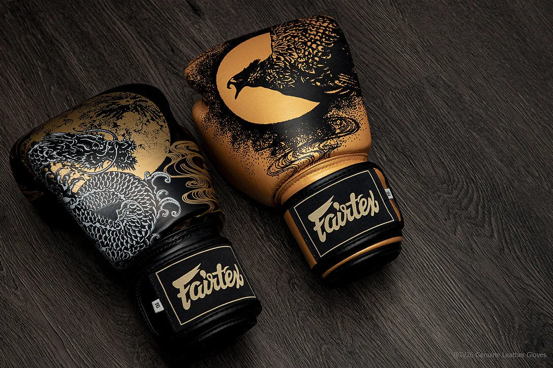 Boksehandsker - Fairtex - BGV26 - 'Harmony Six' - Sort Guld