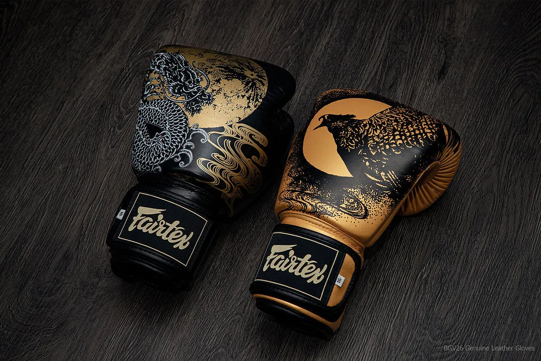 Boksehandsker - Fairtex - BGV26 - 'Harmony Six' - Sort Guld