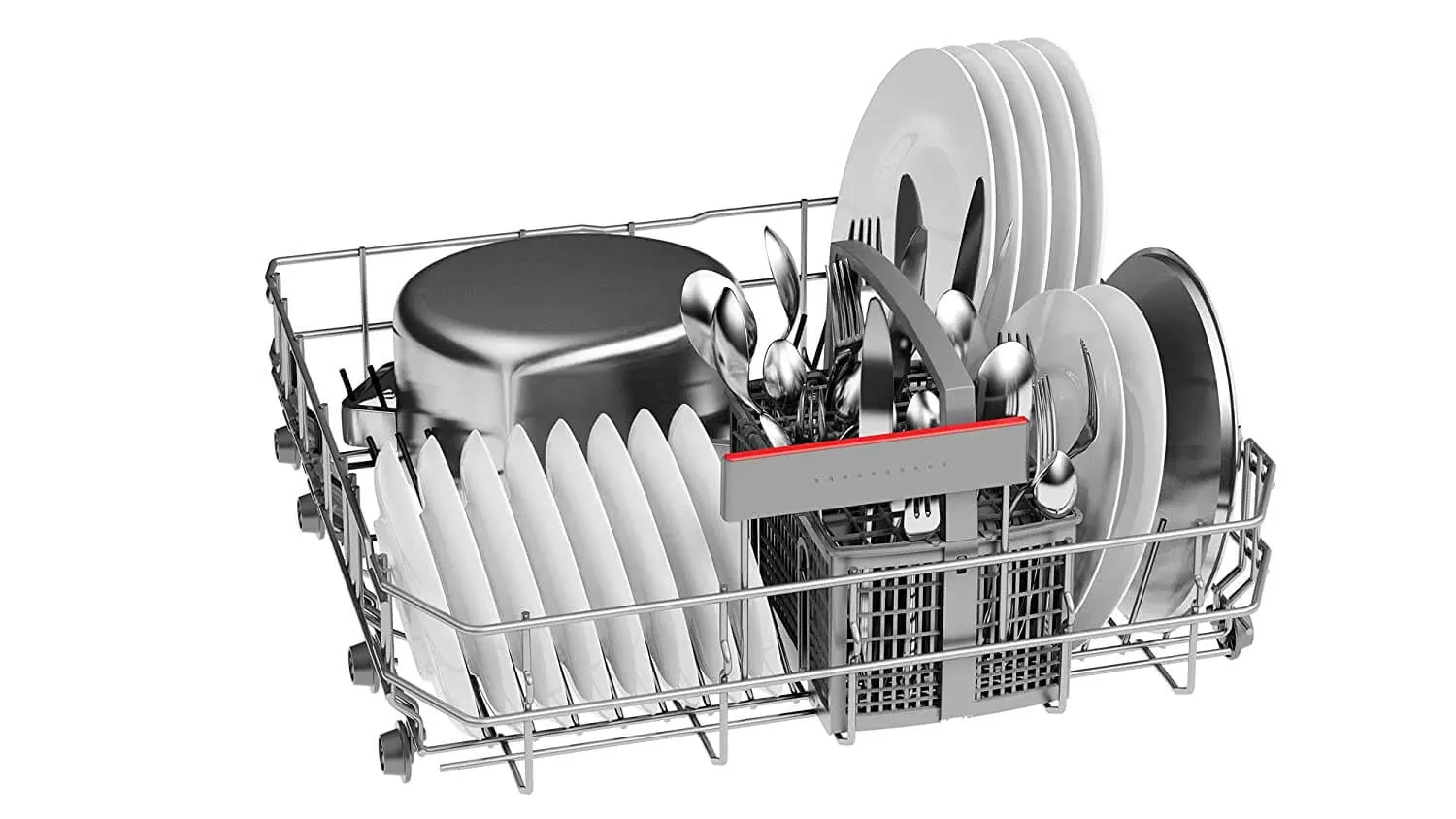Bosch SMS6ITW00I 13 Place Settings WiFi Enabled Dishwasher – White | Home Connect, EcoSilence Drive, Extra Dry, Ideal for Indian Kitchens