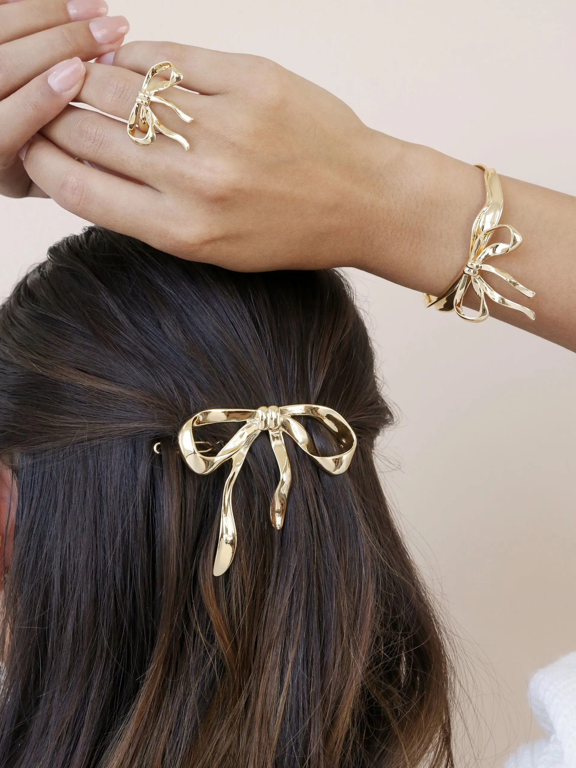Bow Organica Barrette