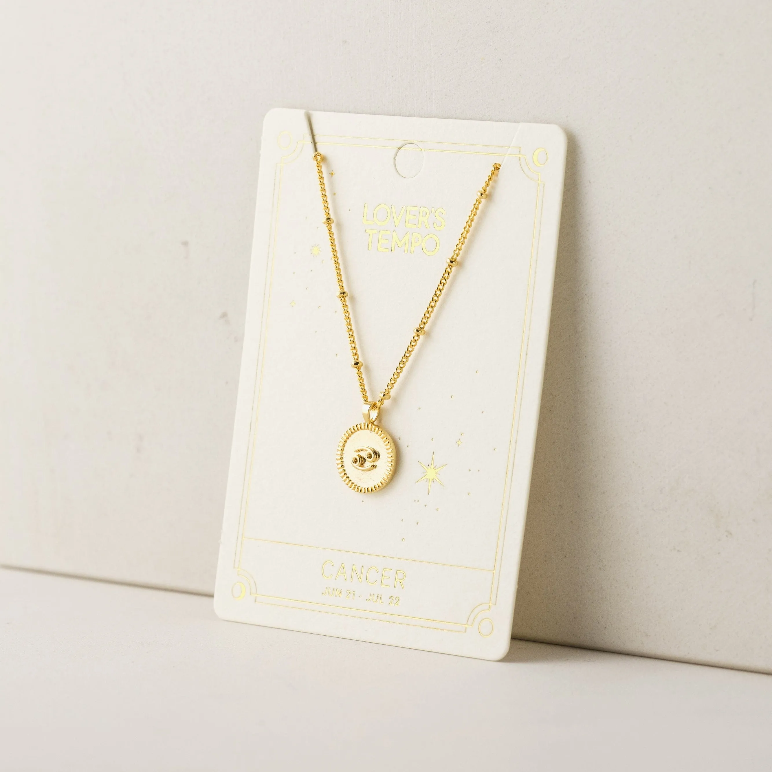 Cancer Horoscope Necklace