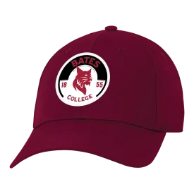 Cap with BATES COLLEGE 1855 & Bobcat Icons
