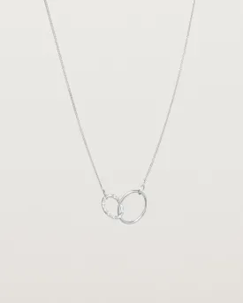 Cascade Loop Through Oval Necklace | Diamonds