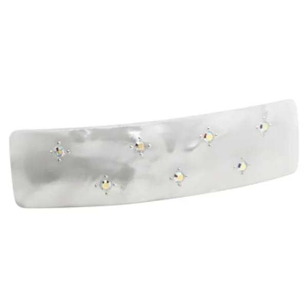 Charles J. Wahba Rhinestone Barrettes Size 3.75" x 1"  (6329/1-1)