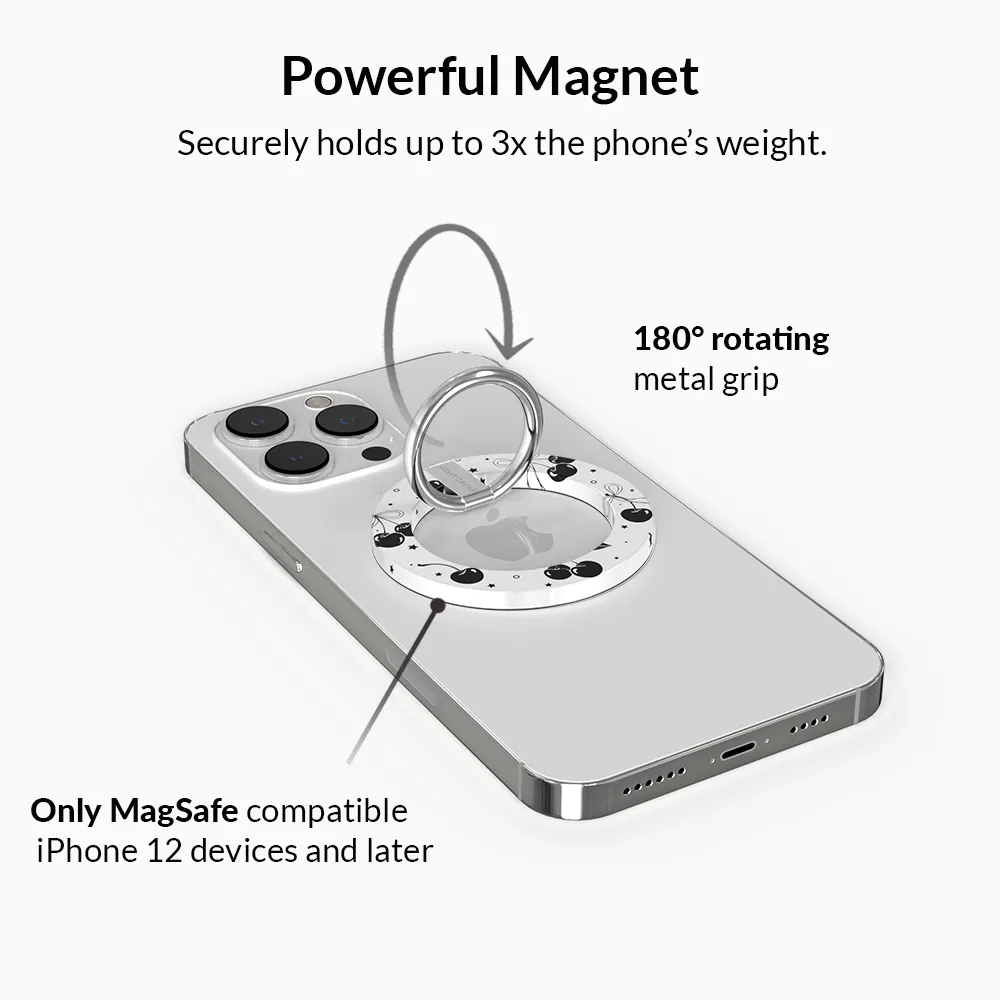 Cherry Noir MagSafe Grip Ring