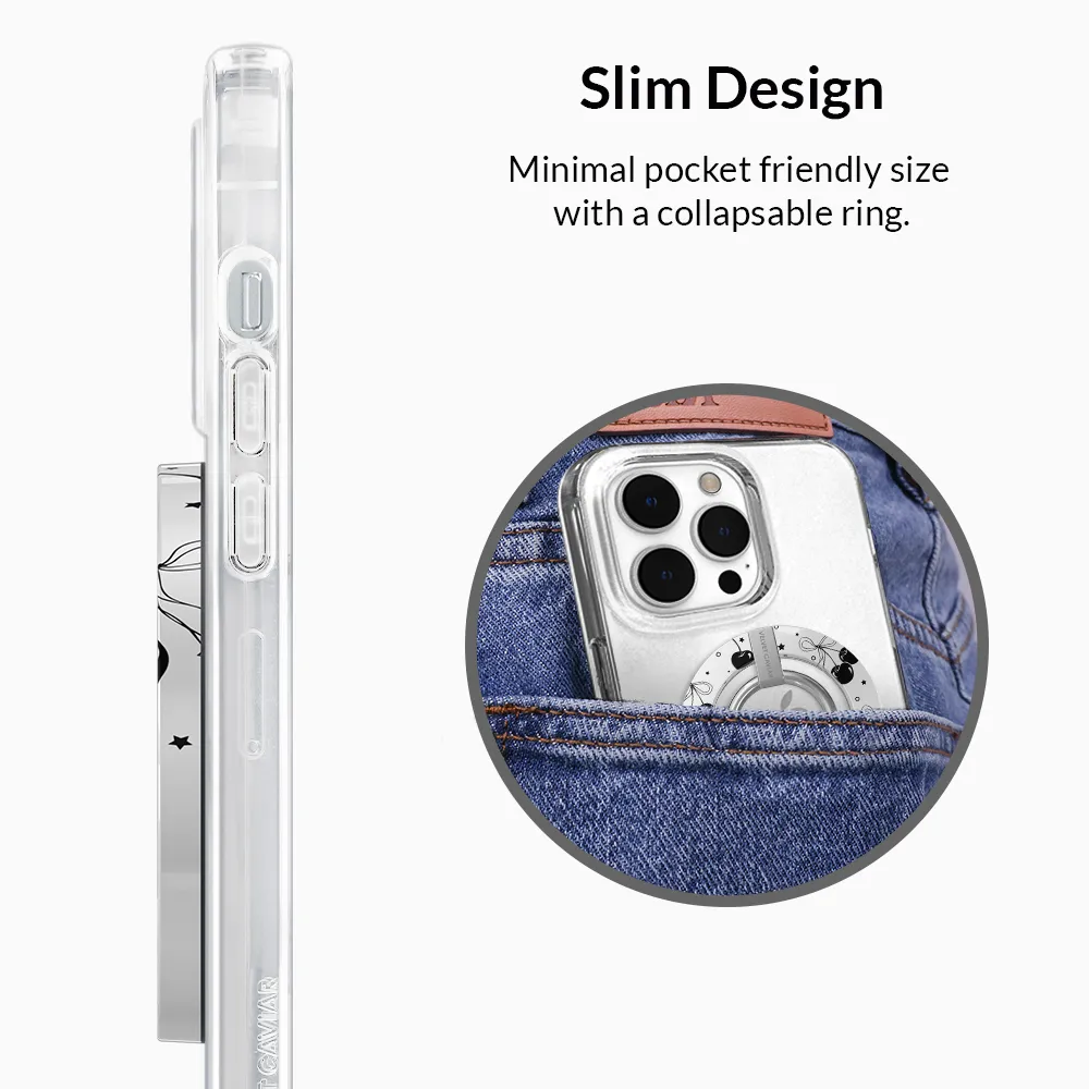 Cherry Noir MagSafe Grip Ring