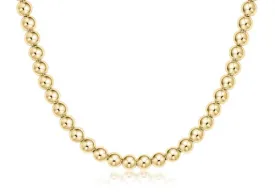 Choker Classic Gold 6mm Bead