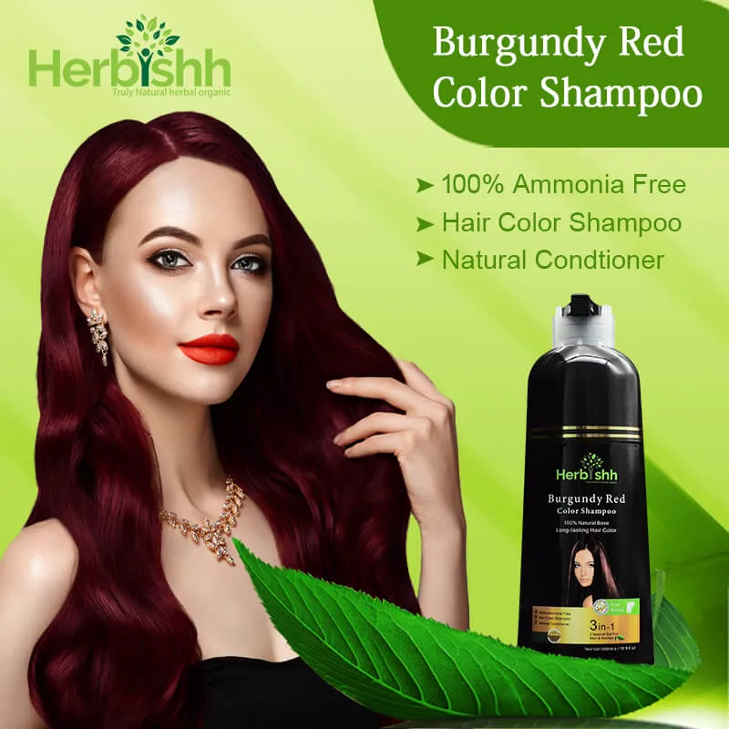 (Choose Red or Purple Shades) 1 pc Herbishh Color Shampoo