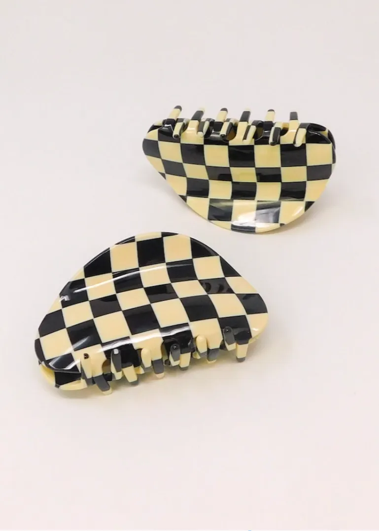 Chunks Checker Claw Black/White