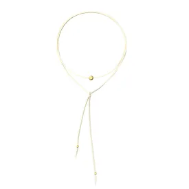 Cindy Choker - Gold/Cream