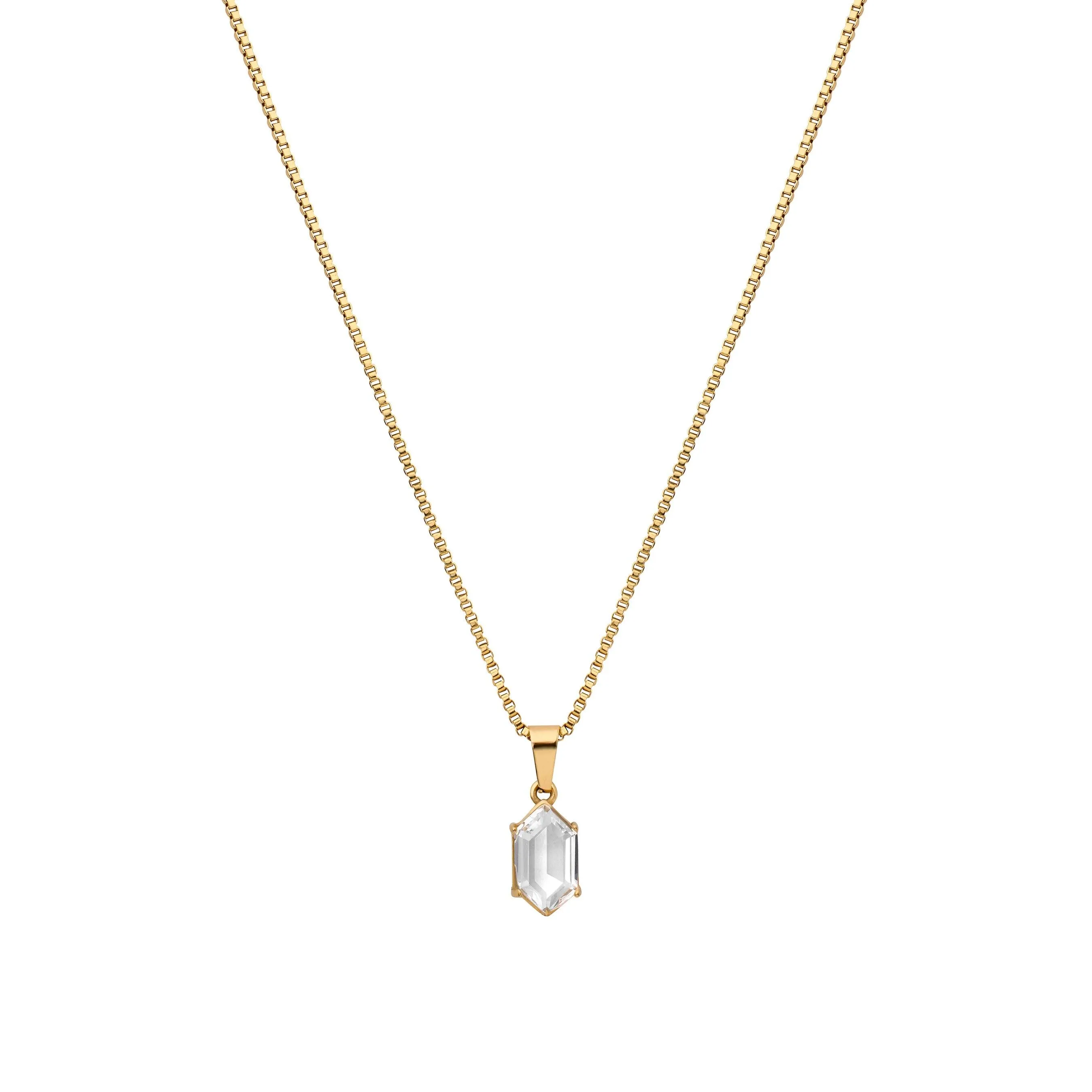 Clear Terrarium Necklace