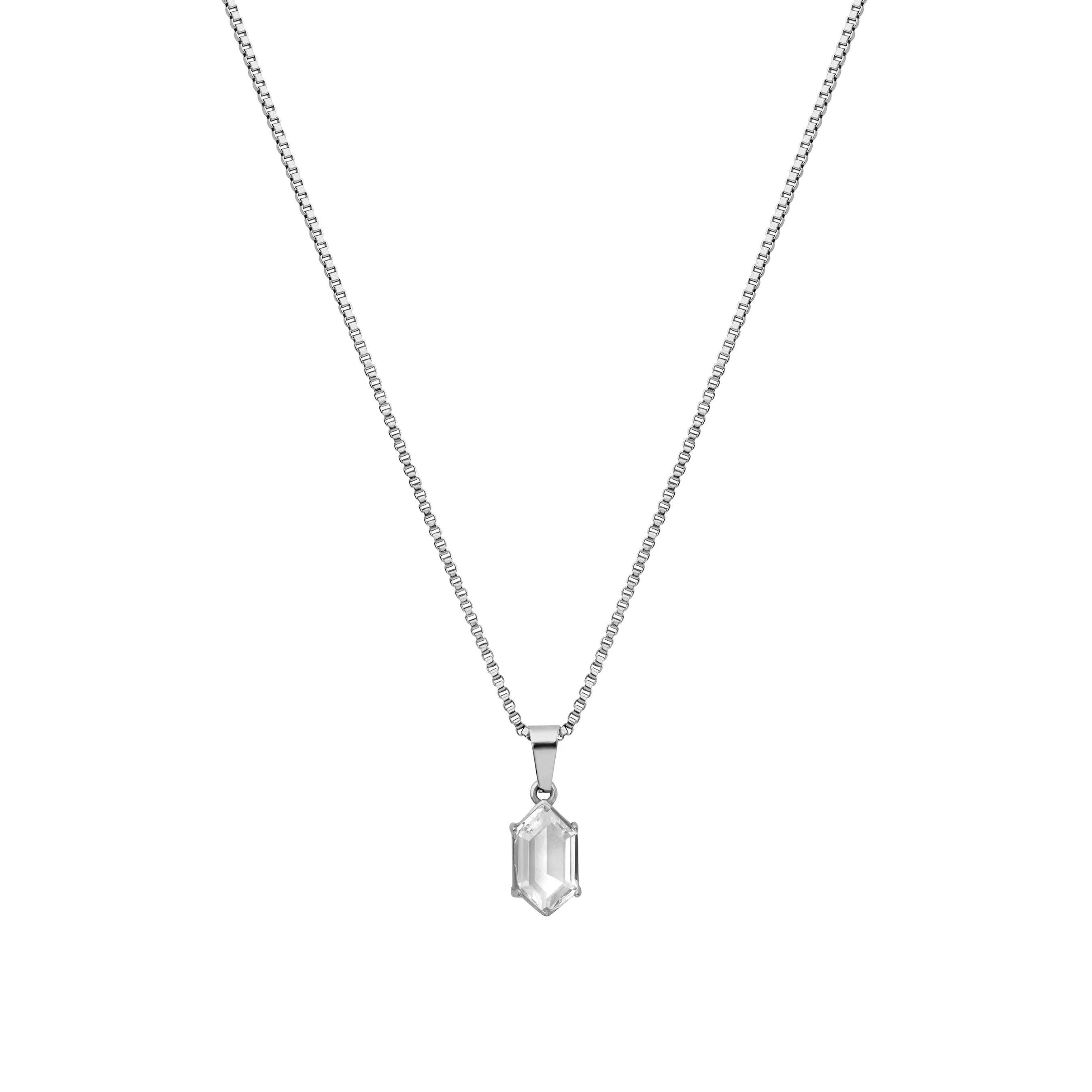 Clear Terrarium Necklace