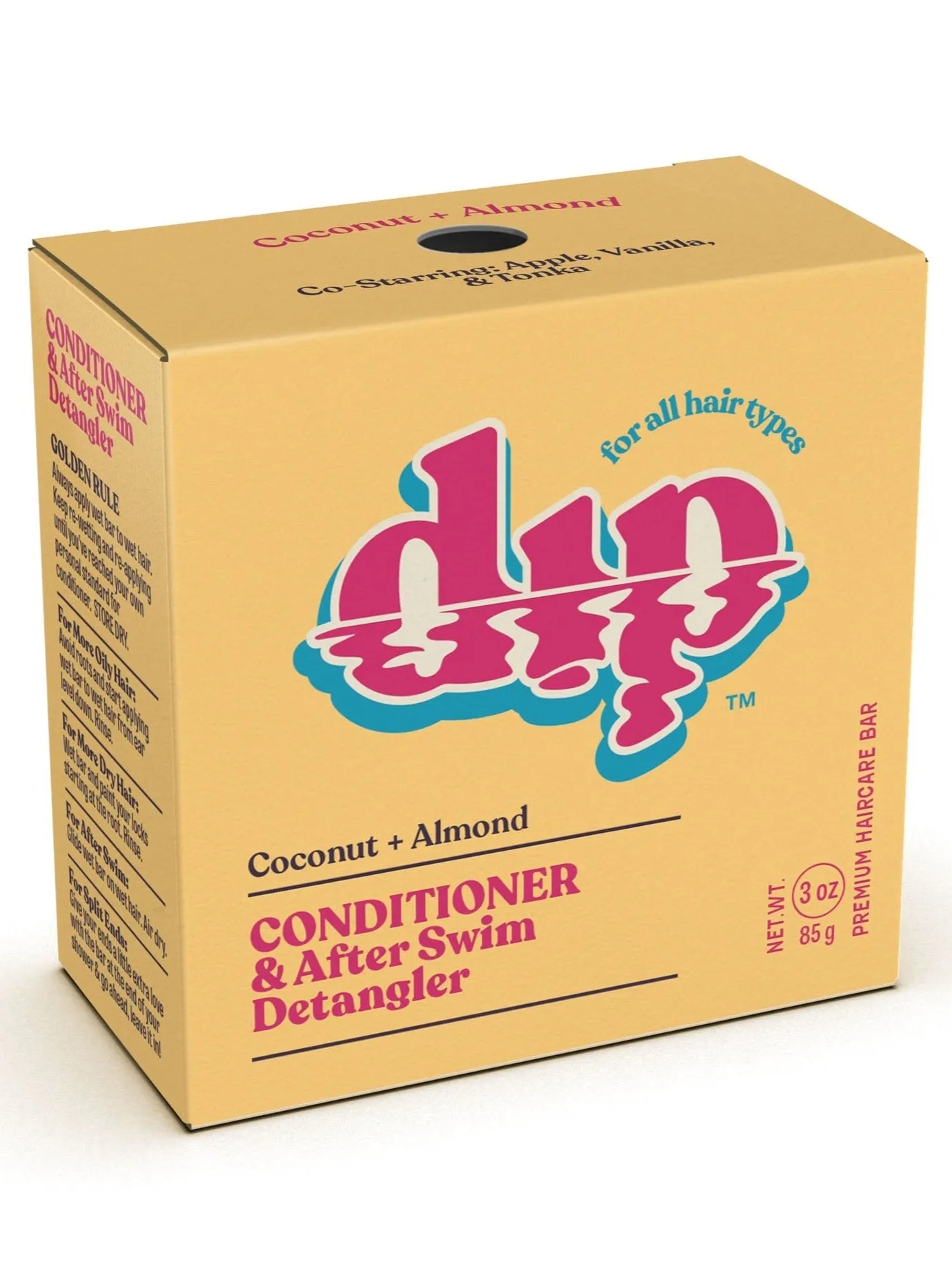 Conditioner Bar & After Swim Detangler - Coconut & Almond