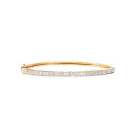 CORA BAGUETTE DIAMOND BANGLE