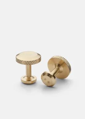 Cufflinks | Icon | Model 8 | Matte Gold